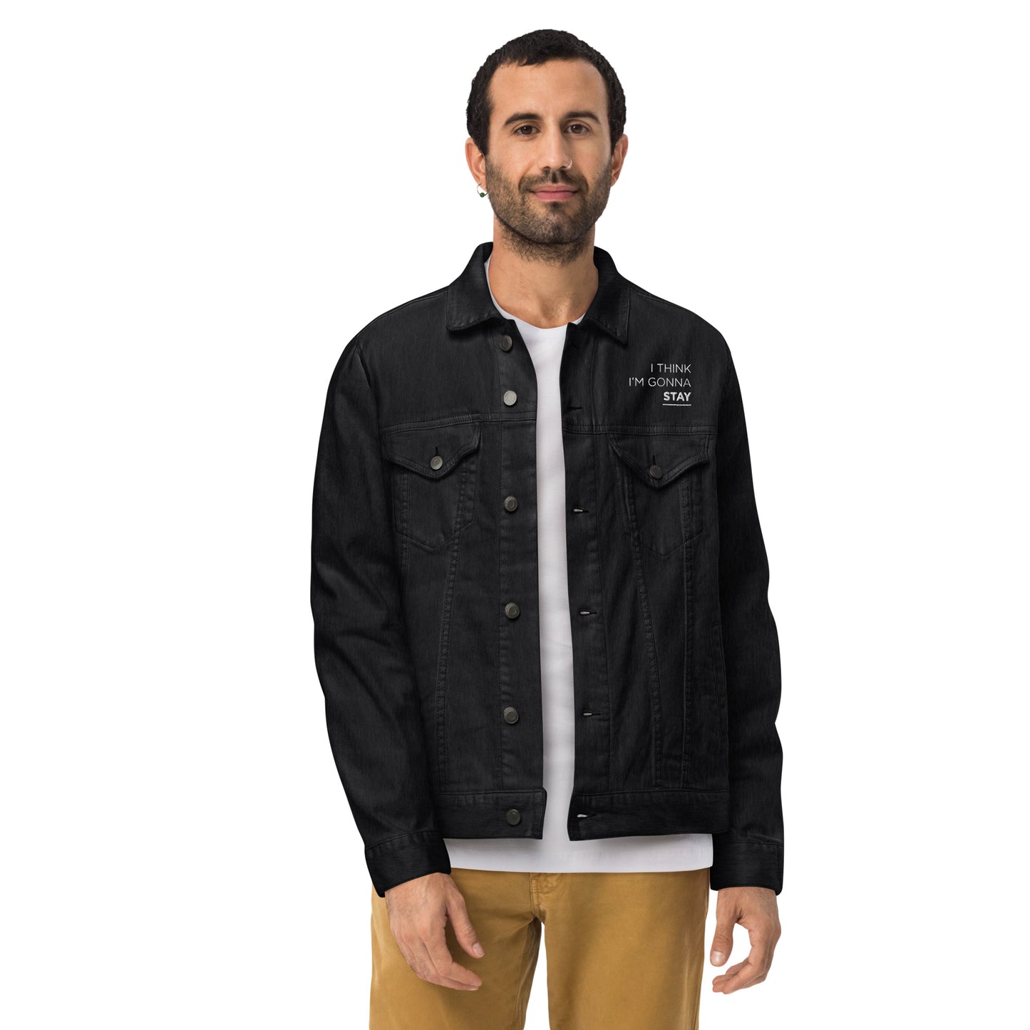 I Think I'm Gonna Stay - Denim Jacket