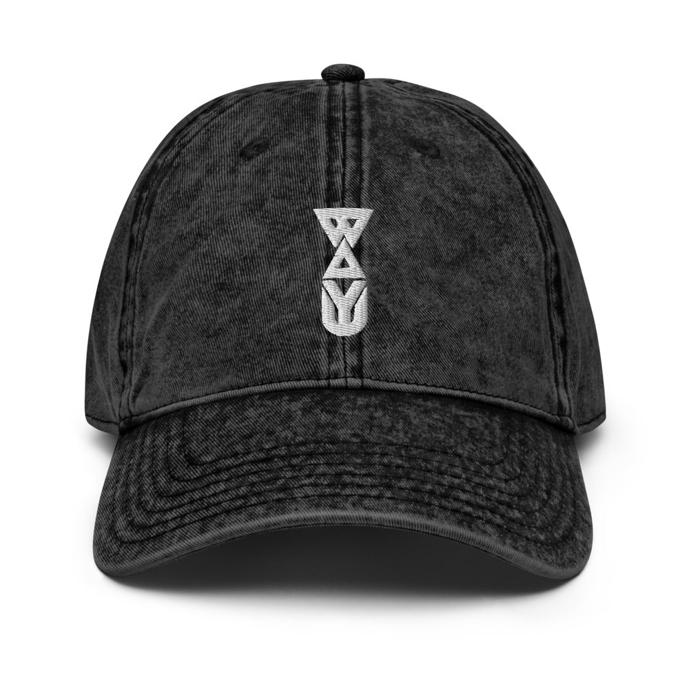 WAYU Logo Vintage Cotton Twill Cap