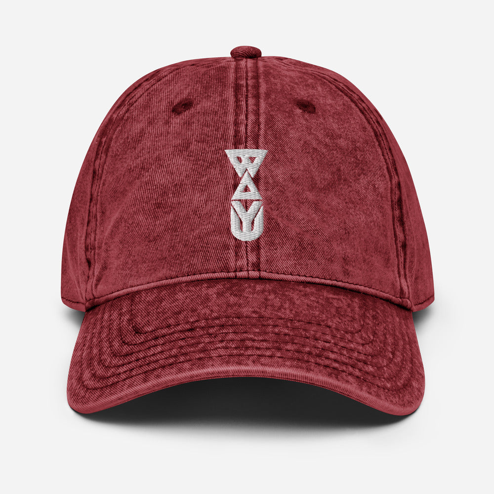 WAYU Logo Vintage Cotton Twill Cap